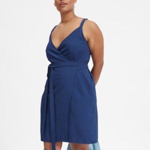 The Japanese GoWeave Tank Mini Wrap Dress